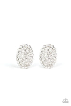 Load image into Gallery viewer, Paparazzi ♥ Daring Dazzle - White ♥ Post Earrings
