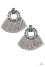 Load image into Gallery viewer, Paparazzi ♥ I Am Spartacus - Silver ♥ Post Tassel Earrings
