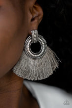 Load image into Gallery viewer, Paparazzi ♥ I Am Spartacus - Silver ♥ Post Tassel Earrings
