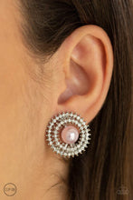 Load image into Gallery viewer, Paparazzi ♥ Broadway Breakout - Pink ♥ Clip-On Earring
