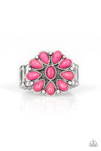 Load image into Gallery viewer, Paparazzi ♥ Stone Gardenia - Pink ♥ Cracked Stone - Ring
