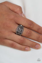 Load image into Gallery viewer, Packin Heat Paparazzi Ring - Silver -  Hematite
