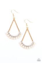 Load image into Gallery viewer, Paparazzi ♥ Top to Bottom - Gold ♥ Earrings
