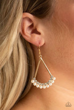 Load image into Gallery viewer, Paparazzi ♥ Top to Bottom - Gold ♥ Earrings
