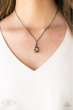 Load image into Gallery viewer, Timeless Trinket Paparazzi Necklace - Multi - Oil Spill - Life of the Party Fan Favorite
