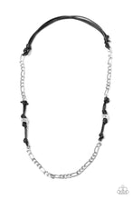 Load image into Gallery viewer, Paparazzi ♥ Rural Renegade - Black ♥ Men&#39;s Necklace
