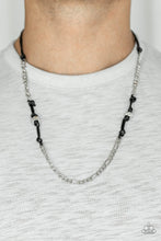 Load image into Gallery viewer, Paparazzi ♥ Rural Renegade - Black ♥ Men&#39;s Necklace
