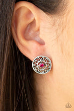 Load image into Gallery viewer, Paparazzi ♥ Sunlit Splendor - Pink ♥ Post Earrings
