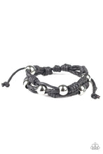 Load image into Gallery viewer, Free Climb Paparazzi Urban Bracelet - Black
