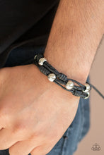 Load image into Gallery viewer, Free Climb Paparazzi Urban Bracelet - Black
