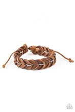 Load image into Gallery viewer, Rugged Rancher Paparazzi Leather Urban Bracelet - Brown
