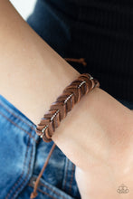 Load image into Gallery viewer, Rugged Rancher Paparazzi Leather Urban Bracelet - Brown
