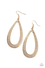 Load image into Gallery viewer, Paparazzi ♥ Diamond Distraction - Gold ♥ Earrings
