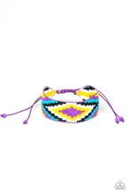 Load image into Gallery viewer, Beautifully Badlands Paparazzi Bracelet  - Purple
