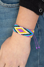 Load image into Gallery viewer, Beautifully Badlands Paparazzi Bracelet  - Purple
