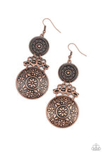 Load image into Gallery viewer, Paparazzi ♥ Garden Adventure - Copper ♥ Earrings
