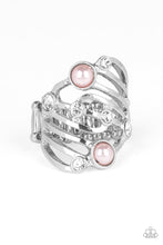 Load image into Gallery viewer, Dancing Diamonds Paparazzi Ring - Pink - Pearl
