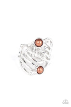 Load image into Gallery viewer, Paparazzi ♥ Dancing Diamonds - Brown ♥ Ring
