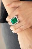 Load image into Gallery viewer, Deluxe Decadence Paparazzi Ring - Green
