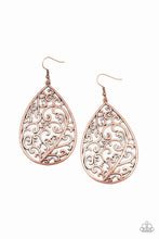Load image into Gallery viewer, Paparazzi ♥ Grapevine Grandeur - Copper ♥ Earrings
