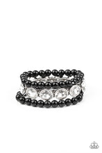 Load image into Gallery viewer, Flawlessly Flattering Paparazzi Bracelet  - Black
