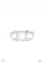 Load image into Gallery viewer, Shut The Front DIOR! Paparazzi Ring - White - June 2020 Fashion Fix
