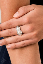 Load image into Gallery viewer, Shut The Front DIOR! Paparazzi Ring - White - June 2020 Fashion Fix
