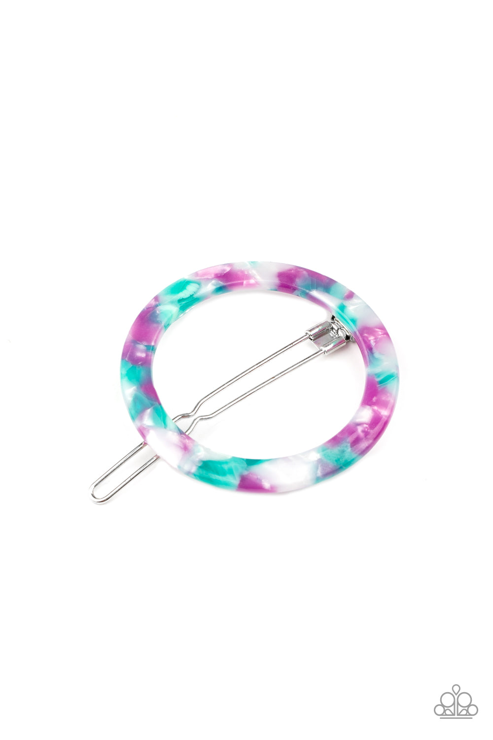 In The Round Paparazzi Hair Clip - Multi