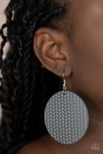 Load image into Gallery viewer, Paparazzi ♥ WEAVE Your Mark - Silver ♥ Earrings
