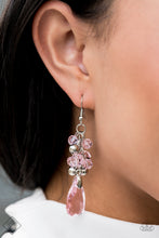 Load image into Gallery viewer, Before and AFTERGLOW Paparazzi Earring - Pink - October 2020 Fashion Fix
