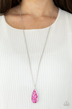 Load image into Gallery viewer, Daily Dose of Sparkle Paparazzi Necklace - Pink
