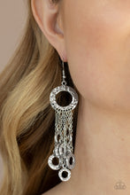 Load image into Gallery viewer, Right Under Your NOISE Paparazzi Earring - Silver
