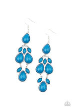 Load image into Gallery viewer, Superstar Social Paparazzi Earring - Blue
