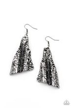Load image into Gallery viewer, How FLARE You! Paparazzi Earring - Black Gunmetal
