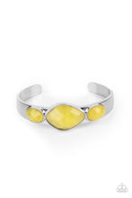 Load image into Gallery viewer, Next Stop, Olympus! Paparazzi Cuff Bracelet  - Yellow
