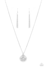 Load image into Gallery viewer, Give Thanks Paparazzi Inspirational Necklace - Silver
