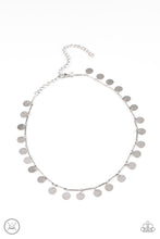 Load image into Gallery viewer, Musically Minimalist Paparazzi Choker Necklace - Silver
