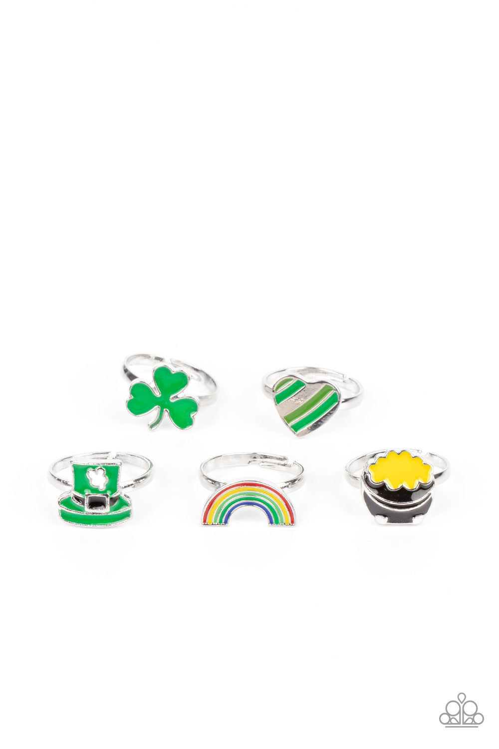 Paparazzi ♥ Starlet Shimmer Ring Kit ♥ St. Patrick's Day