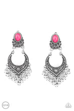 Load image into Gallery viewer, Summery Gardens Paparazzi Clip On Earring - Pink
