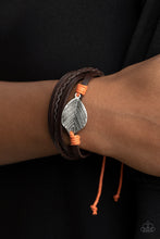 Load image into Gallery viewer, FROND and Center Paparazzi Urban Bracelet - Orange
