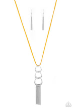 Load image into Gallery viewer, Industrial Conquest Paparazzi Necklace - Yellow
