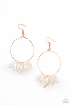 Load image into Gallery viewer, Sailboats and Seashells Paparazzi Earring - Copper
