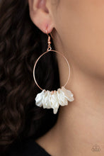 Load image into Gallery viewer, Sailboats and Seashells Paparazzi Earring - Copper
