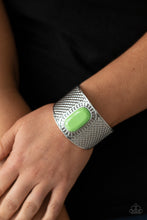 Load image into Gallery viewer, Poshly Pharaoh Paparazzi Cuff Bracelet  - Green
