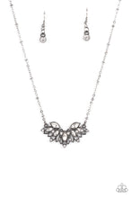 Load image into Gallery viewer, Deluxe Diadem Paparazzi Necklace - Black - Gunmetal
