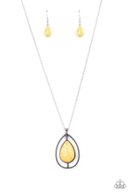 Load image into Gallery viewer, Here Today, PATAGONIA Tomorrow Paparazzi Necklace - Yellow
