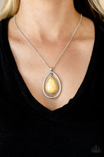 Load image into Gallery viewer, Here Today, PATAGONIA Tomorrow Paparazzi Necklace - Yellow
