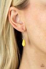 Load image into Gallery viewer, Here Today, PATAGONIA Tomorrow Paparazzi Necklace - Yellow

