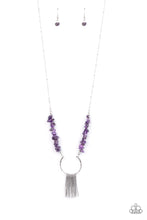 Load image into Gallery viewer, With Your ART and Soul Paparazzi Necklace - Purple
