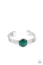 Load image into Gallery viewer, Mystical Magic Paparazzi Cuff Bracelet - Green - Moonstone
